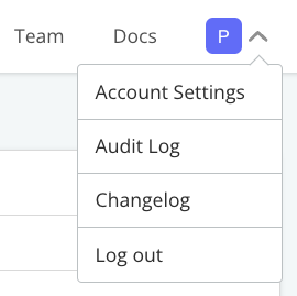 Vendor portal account settings